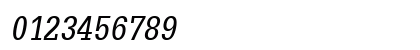 EgotistCond Oblique Numeric Preview