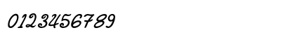 Eliva Bold Italic Numeric Preview