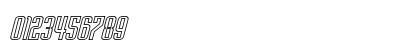 Empanada Outline Italic Numeric Preview