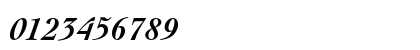 Engravers' Oldstyle 205 Bold Italic Numeric Preview