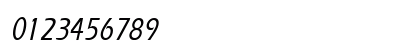 ErgoeMediumCondensed Italic Preview