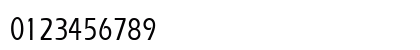 ErgoeMediumCondensed Regular Numeric Preview