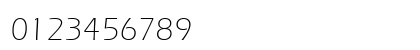 ErieLight Normal Numeric Preview