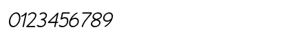 Erodom Bold Italic Numeric Preview