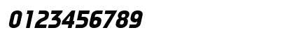 Erose Oblique Numeric Preview