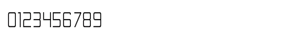 Escape Artist Condensed Numeric Preview