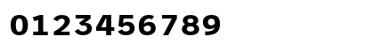 ETC Trispace ExtraBold Numeric Preview