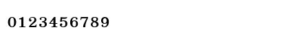 EucrosiaUPC Bold Numeric Preview