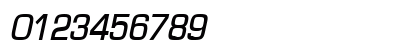 Eurasia Bold Italic Numeric Preview