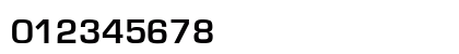 Eurostile-Bold Regular Numeric Preview