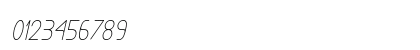 Exacta Medium-Italic Numeric Preview