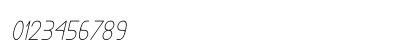 Exacta Medium-Italic Numeric Preview