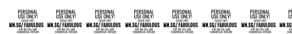 Fabulous PERSONAL USE Regular Preview