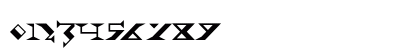 Fadgod Regular Numeric Preview