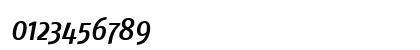 FagoCo Medium Italic Numeric Preview