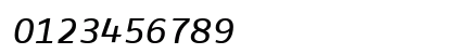 FagoExTf Italic Numeric Preview