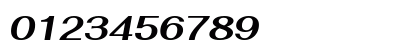 Fahkwang Bold Italic Numeric Preview
