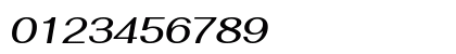 Fahkwang Medium Italic Numeric Preview