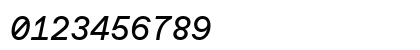 Favorit Mono Std Italic Preview