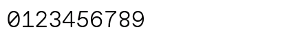 Favorit Mono Std Light Regular Numeric Preview