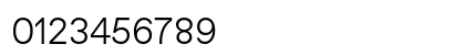 Favorit Std Light Regular Numeric Preview