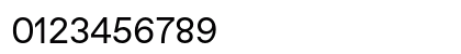 Favorit Std SemiLight Bold Numeric Preview