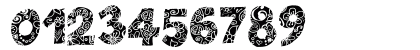 Flowers Power Nega Regular Numeric Preview
