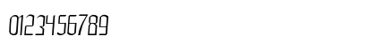 Flub Condensed Bold Numeric Preview
