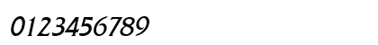 Franco-Condensed Italic Preview