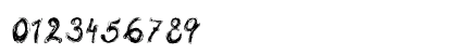 frank-handwriting_free-version Regular Numeric Preview