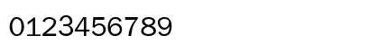 FranklinGothic Light Numeric Preview