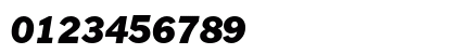 Franklin Gothic Italic Numeric Preview