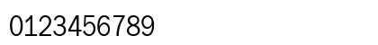 FranklinThin Normal Numeric Preview