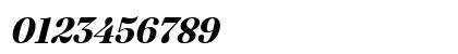 Fraunces 72pt S000 Bold Italic Numeric Preview