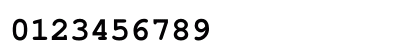 FreeMono Bold Preview