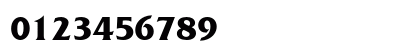 Friz Quadrata Std Bold Numeric Preview