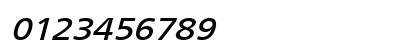 Frutiger Extra Oblique Numeric Preview