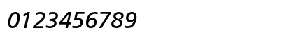 Frutiger 56 Italic Preview