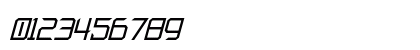 Furmanite Italic Numeric Preview