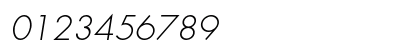 Futura Light Oblique Preview