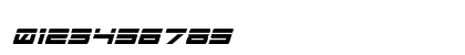 Future Forces Laser Italic Italic Preview