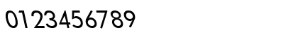 FuturistLefty Regular Numeric Preview