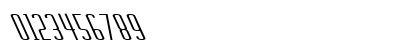 FZ BASIC 44 LEFTY Bold Numeric Preview