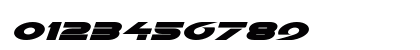 Galant Italic Numeric Preview