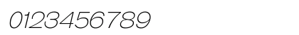 Galderglynn Titling ExtraLight Italic Numeric Preview
