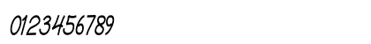 Galena Street Condensed Italic Preview