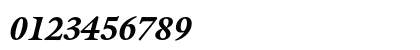 ITC Galliard Std Black Italic Preview