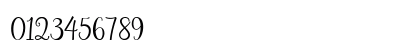 Gardenia Regular Numeric Preview