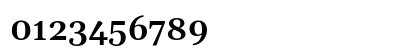 Gelasio SemiBold Numeric Preview