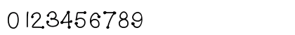 GelDoticaPlain Medium Numeric Preview
